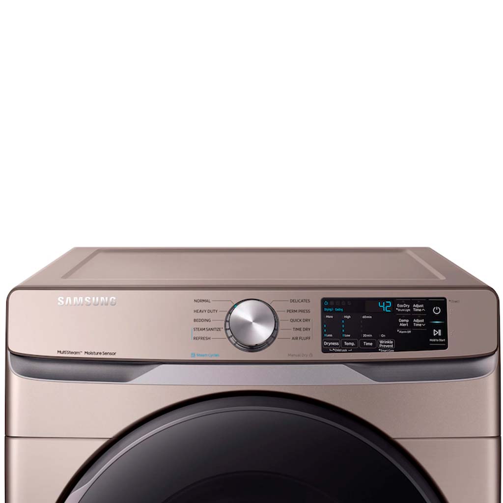 7.5 Cu. Ft. Smart Gas Dryer With Steam Sanitize+ In Champagne