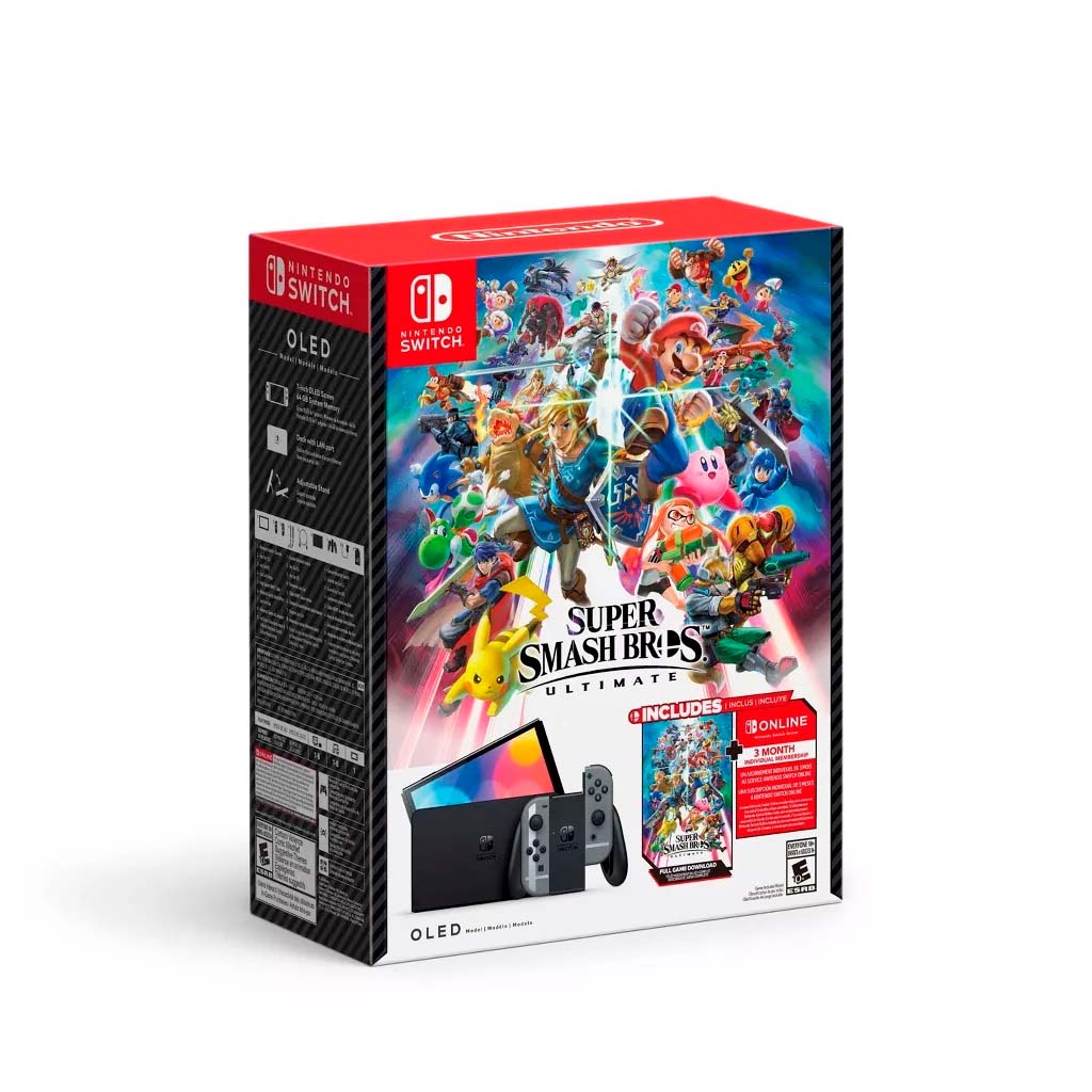 Nintendo Switch Oled Super Smash Bros Ultimate