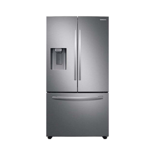 27 Cu. Ft. Large Capacity 3-Door French Door Refrigerator With External Water & Ice Dispenser