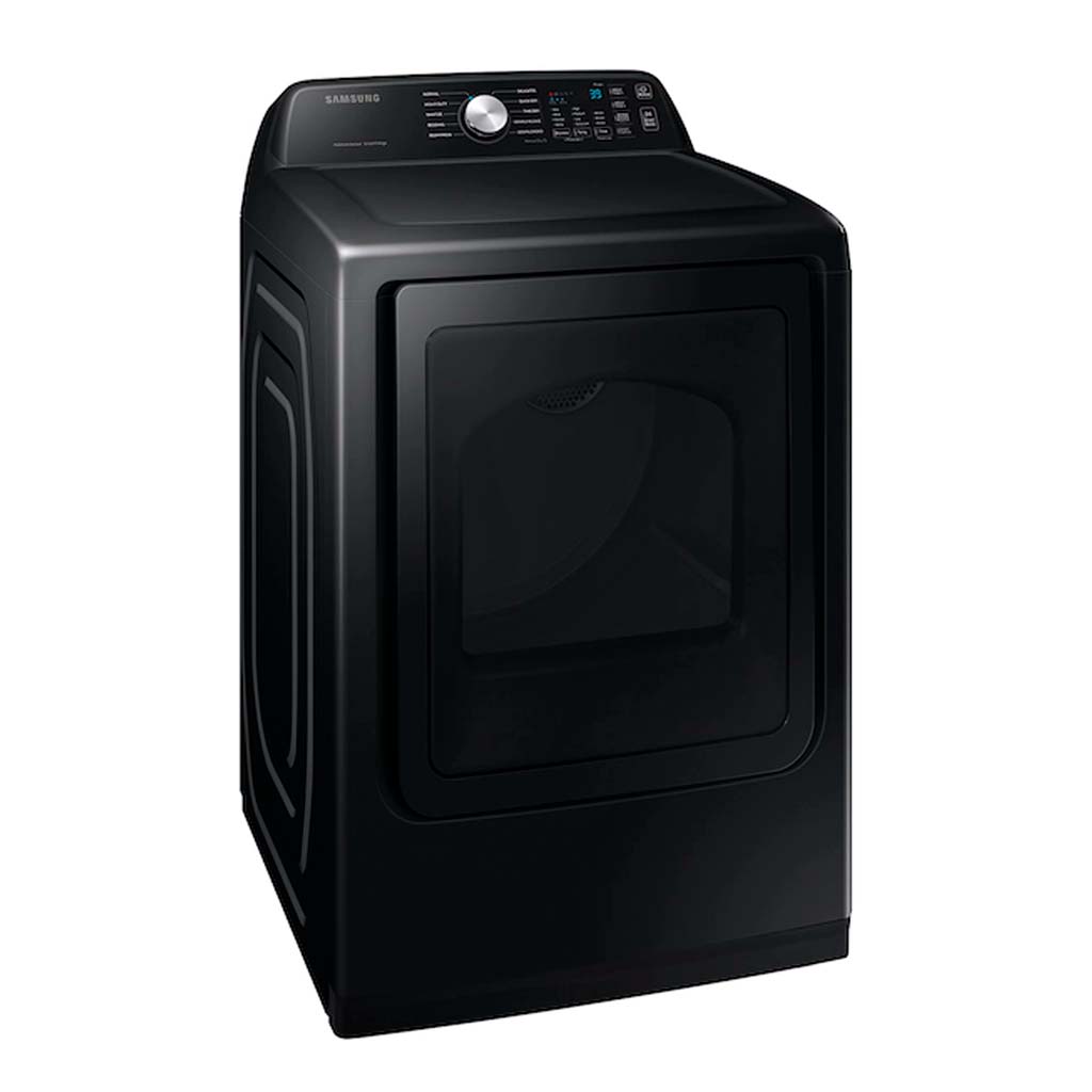 7.4 Cu. Ft. Capacity Electric Dryer With Sensor Dry In Brushed Black